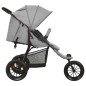 Kinderwagen Hellgrau Stahl Kinderwagen Hellgrau Stahl