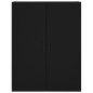 vidaXL Highboard Schwarz 69,5x34x180 cm Holzwerkstoff vidaXL Highboard Schwarz 69,5x34x180 cm Holzwerkstoff