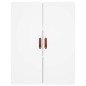 vidaXL Highboard Weiß 69,5x34x180 cm Holzwerkstoff vidaXL Highboard Weiß 69,5x34x180 cm Holzwerkstoff