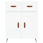 vidaXL Highboard Weiß 69,5x34x180 cm Holzwerkstoff vidaXL Highboard Weiß 69,5x34x180 cm Holzwerkstoff
