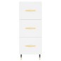 vidaXL Highboard Weiß 34,5x34x180 cm Holzwerkstoff vidaXL Highboard Weiß 34,5x34x180 cm Holzwerkstoff