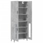 vidaXL Highboard Betongrau 69,5x34x180 cm Holzwerkstoff vidaXL Highboard Betongrau 69,5x34x180 cm Holzwerkstoff