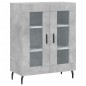 vidaXL Highboard Betongrau 69,5x34x180 cm Holzwerkstoff vidaXL Highboard Betongrau 69,5x34x180 cm Holzwerkstoff