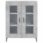 vidaXL Highboard Betongrau 69,5x34x180 cm Holzwerkstoff vidaXL Highboard Betongrau 69,5x34x180 cm Holzwerkstoff