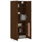 vidaXL Highboard Braun Eichen-Optik 69,5x34x180 cm Holzwerkstoff vidaXL Highboard Braun Eichen-Optik 69,5x34x180 cm Holzwerkstoff