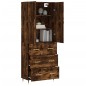 vidaXL Highboard Räuchereiche 69,5x34x180 cm Holzwerkstoff vidaXL Highboard Räuchereiche 69,5x34x180 cm Holzwerkstoff