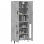 vidaXL Highboard Betongrau 69,5x34x180 cm Holzwerkstoff vidaXL Highboard Betongrau 69,5x34x180 cm Holzwerkstoff