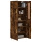 vidaXL Highboard Räuchereiche 69,5x34x180 cm Holzwerkstoff vidaXL Highboard Räuchereiche 69,5x34x180 cm Holzwerkstoff