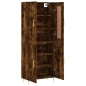 vidaXL Highboard Räuchereiche 69,5x34x180 cm Holzwerkstoff vidaXL Highboard Räuchereiche 69,5x34x180 cm Holzwerkstoff