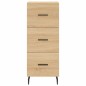 vidaXL Highboard Sonoma-Eiche 34,5x34x180 cm Holzwerkstoff vidaXL Highboard Sonoma-Eiche 34,5x34x180 cm Holzwerkstoff