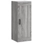 vidaXL Highboard Grau Sonoma 34,5x34x180 cm Holzwerkstoff vidaXL Highboard Grau Sonoma 34,5x34x180 cm Holzwerkstoff