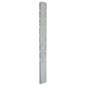 vidaXL Zaunpfosten 20 Stk. Silbern 200 cm Verzinkter Stahl vidaXL Zaunpfosten 20 Stk. Silbern 200 cm Verzinkter Stahl