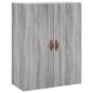 vidaXL Highboard Grau Sonoma 69,5x34x180 cm Holzwerkstoff vidaXL Highboard Grau Sonoma 69,5x34x180 cm Holzwerkstoff