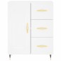 vidaXL Highboard Weiß 69,5x34x180 cm Holzwerkstoff vidaXL Highboard Weiß 69,5x34x180 cm Holzwerkstoff