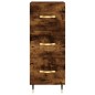 vidaXL Highboard Räuchereiche 34,5x34x180 cm Holzwerkstoff vidaXL Highboard Räuchereiche 34,5x34x180 cm Holzwerkstoff