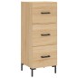 vidaXL Highboard Sonoma-Eiche 34,5x34x180 cm Holzwerkstoff vidaXL Highboard Sonoma-Eiche 34,5x34x180 cm Holzwerkstoff