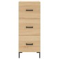 vidaXL Highboard Sonoma-Eiche 34,5x34x180 cm Holzwerkstoff vidaXL Highboard Sonoma-Eiche 34,5x34x180 cm Holzwerkstoff