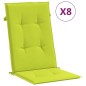 vidaXL Gartenstühle mit Auflagen 8 Stk. Massivholz Teak vidaXL Gartenstühle mit Auflagen 8 Stk. Massivholz Teak
