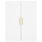 vidaXL Highboard Weiß 69,5x34x180 cm Holzwerkstoff vidaXL Highboard Weiß 69,5x34x180 cm Holzwerkstoff