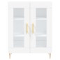 vidaXL Highboard Weiß 69,5x34x180 cm Holzwerkstoff vidaXL Highboard Weiß 69,5x34x180 cm Holzwerkstoff