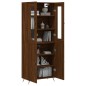 vidaXL Highboard Braun Eichen-Optik 69,5x34x180 cm Holzwerkstoff vidaXL Highboard Braun Eichen-Optik 69,5x34x180 cm Holzwerkstoff