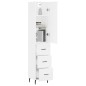 vidaXL Highboard Weiß 34,5x34x180 cm Holzwerkstoff vidaXL Highboard Weiß 34,5x34x180 cm Holzwerkstoff