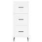 vidaXL Highboard Weiß 34,5x34x180 cm Holzwerkstoff vidaXL Highboard Weiß 34,5x34x180 cm Holzwerkstoff