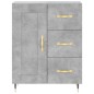 vidaXL Highboard Betongrau 69,5x34x180 cm Holzwerkstoff vidaXL Highboard Betongrau 69,5x34x180 cm Holzwerkstoff
