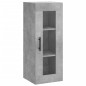 vidaXL Highboard Betongrau 34,5x34x180 cm Holzwerkstoff vidaXL Highboard Betongrau 34,5x34x180 cm Holzwerkstoff