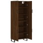 Highboard Braun Eichen-Optik 69,5x34x180 cm Holzwerkstoff Highboard Braun Eichen-Optik 69,5x34x180 cm Holzwerkstoff