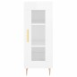 vidaXL Highboard Hochglanz-Weiß 34,5x34x180 cm Holzwerkstoff vidaXL Highboard Hochglanz-Weiß 34,5x34x180 cm Holzwerkstoff