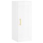 vidaXL Highboard Hochglanz-Weiß 34,5x34x180 cm Holzwerkstoff vidaXL Highboard Hochglanz-Weiß 34,5x34x180 cm Holzwerkstoff