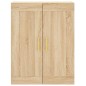 vidaXL Highboard Sonoma-Eiche 69,5x34x180 cm Holzwerkstoff vidaXL Highboard Sonoma-Eiche 69,5x34x180 cm Holzwerkstoff