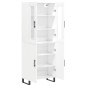 vidaXL Highboard Weiß 69,5x34x180 cm Holzwerkstoff vidaXL Highboard Weiß 69,5x34x180 cm Holzwerkstoff