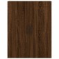 Highboard Braun Eichen-Optik 69,5x34x180 cm Holzwerkstoff Highboard Braun Eichen-Optik 69,5x34x180 cm Holzwerkstoff