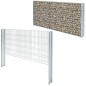 vidaXL Zaunpfosten 40 Stk. Silbern 160 cm Verzinkter Stahl vidaXL Zaunpfosten 40 Stk. Silbern 160 cm Verzinkter Stahl