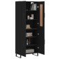vidaXL Highboard Schwarz 69,5x34x180 cm Holzwerkstoff vidaXL Highboard Schwarz 69,5x34x180 cm Holzwerkstoff