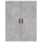 vidaXL Highboard Betongrau 69,5x34x180 cm Holzwerkstoff vidaXL Highboard Betongrau 69,5x34x180 cm Holzwerkstoff