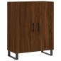 Highboard Braun Eichen-Optik 69,5x34x180 cm Holzwerkstoff Highboard Braun Eichen-Optik 69,5x34x180 cm Holzwerkstoff