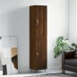 vidaXL Highboard Braun Eichen-Optik 34,5x34x180 cm Holzwerkstoff vidaXL Highboard Braun Eichen-Optik 34,5x34x180 cm Holzwerkstoff