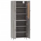 vidaXL Highboard Grau Sonoma 69,5x34x180 cm Holzwerkstoff vidaXL Highboard Grau Sonoma 69,5x34x180 cm Holzwerkstoff