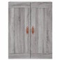 vidaXL Highboard Grau Sonoma 69,5x34x180 cm Holzwerkstoff vidaXL Highboard Grau Sonoma 69,5x34x180 cm Holzwerkstoff