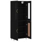 vidaXL Highboard Schwarz 69,5x34x180 cm Holzwerkstoff vidaXL Highboard Schwarz 69,5x34x180 cm Holzwerkstoff