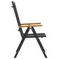 vidaXL 7-tlg. Garten-Essgruppe Schwarz und Braun Aluminium vidaXL 7-tlg. Garten-Essgruppe Schwarz und Braun Aluminium