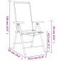 vidaXL 7-tlg. Garten-Essgruppe Schwarz und Braun Aluminium vidaXL 7-tlg. Garten-Essgruppe Schwarz und Braun Aluminium