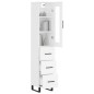 vidaXL Highboard Weiß 34,5x34x180 cm Holzwerkstoff vidaXL Highboard Weiß 34,5x34x180 cm Holzwerkstoff