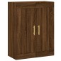 vidaXL Highboard Braun Eichen-Optik 69,5x34x180 cm Holzwerkstoff vidaXL Highboard Braun Eichen-Optik 69,5x34x180 cm Holzwerkstoff