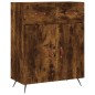 vidaXL Highboard Räuchereiche 69,5x34x180 cm Holzwerkstoff vidaXL Highboard Räuchereiche 69,5x34x180 cm Holzwerkstoff