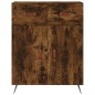 vidaXL Highboard Räuchereiche 69,5x34x180 cm Holzwerkstoff vidaXL Highboard Räuchereiche 69,5x34x180 cm Holzwerkstoff