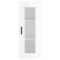 vidaXL Highboard Hochglanz-Weiß 34,5x34x180 cm Holzwerkstoff vidaXL Highboard Hochglanz-Weiß 34,5x34x180 cm Holzwerkstoff